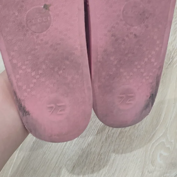 Gucci Pink Women's Slippers - Picture 5 of 5